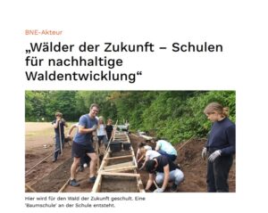 Mehr über den Artikel erfahren „Das Erhalten von Ökosystemen lernt man nicht (nur) im Klassenraum!“